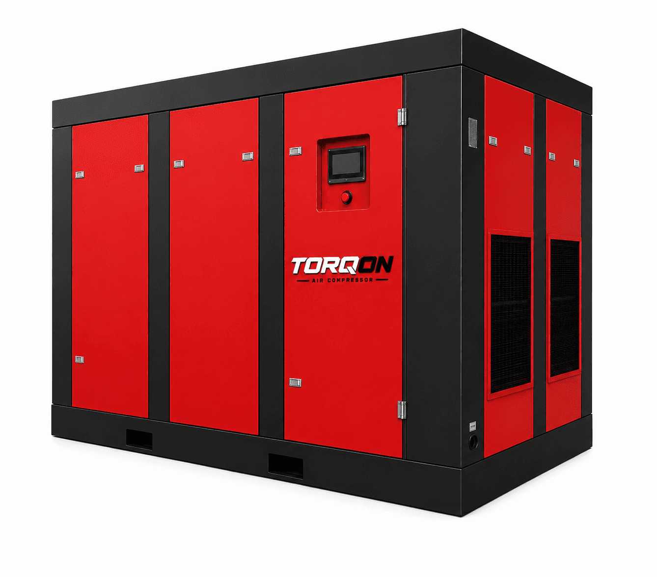 150 HP 2 Stage Variable Speed Drive (VFD) Rotary Screw Air Compressor | 3 Phase | 460-480 Volts | 930 CFM